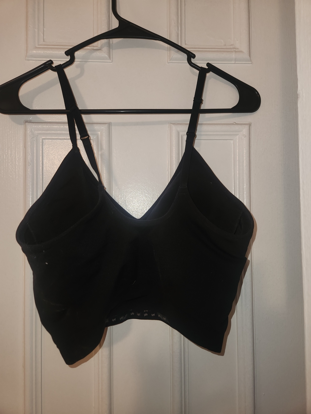 YITTY Black Wireless Seamless Comfort Bralette